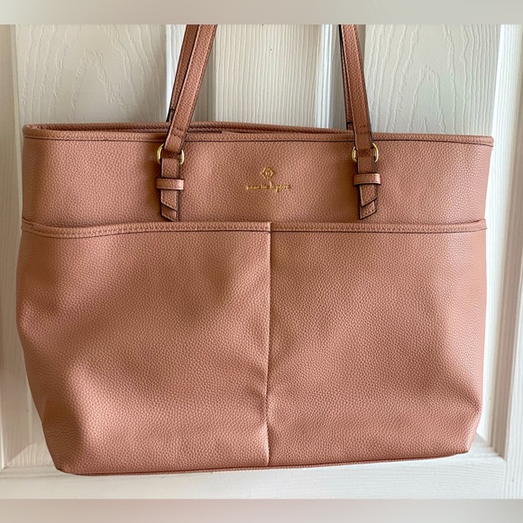 Nanette Lepore beautiful light pink large tote bags 8 pockets, New without tag. - Picture 1 of 8